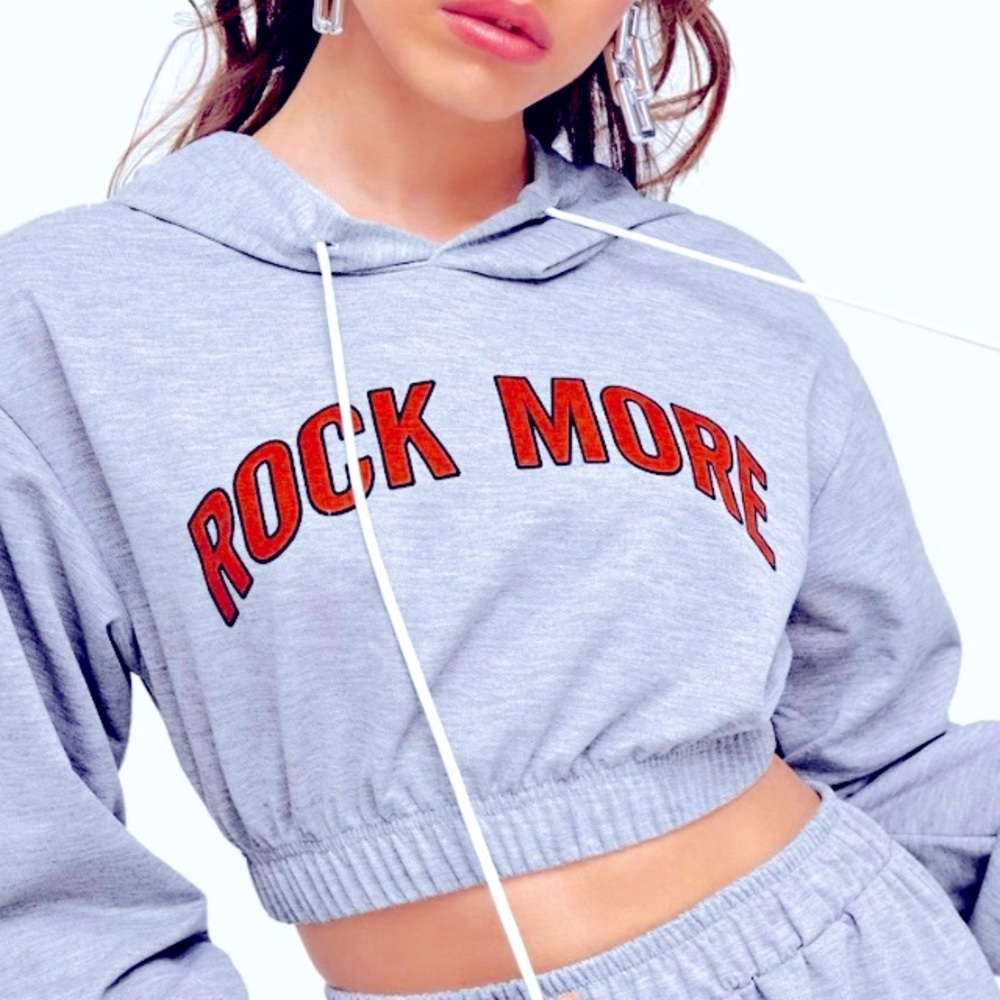 Women’s Rock More Crop Top